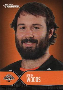 2015 ESP Traders - Faces of the Game #FOTG 48/48 Aaron Woods Front